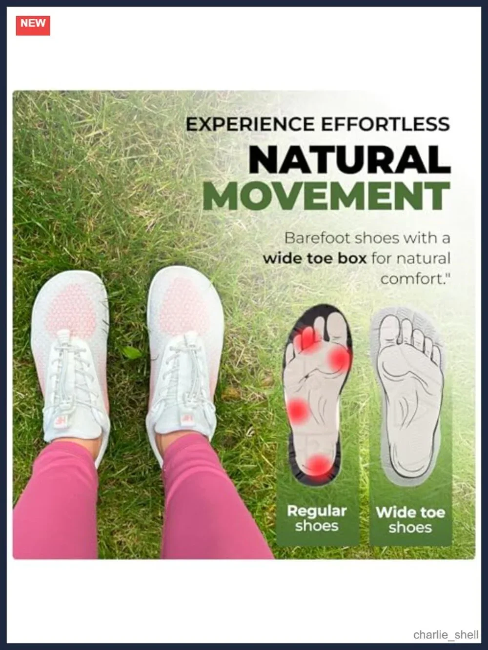 Minimalist Barefoot Shoes Wide Toe Box Zero Drop Athletic Walking Sneakers